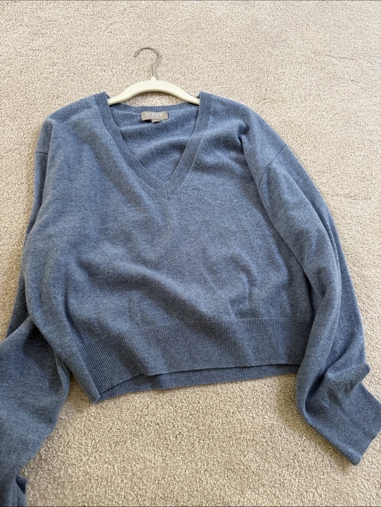 J. Crew Sweaters - J. Crew Women's V-Neck Sweater in Dusty Blue